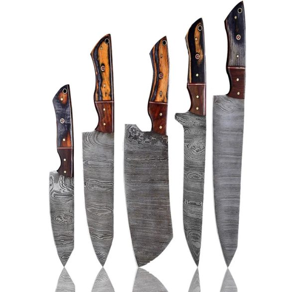 Damascus Chef's Knife Set